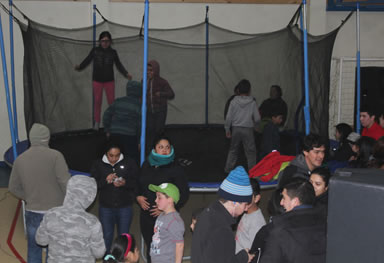 Juegos en evento para el día del niño
