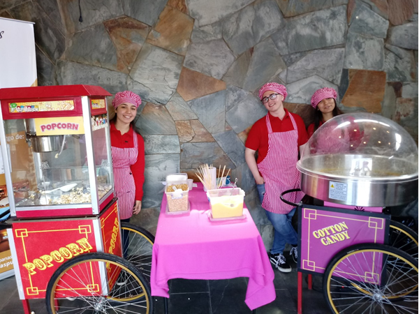 Popcorn & Cotton candy